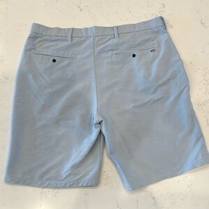 Men’s 38 Hurley Nike Dri-Fit 21” length Light Blue Shorts